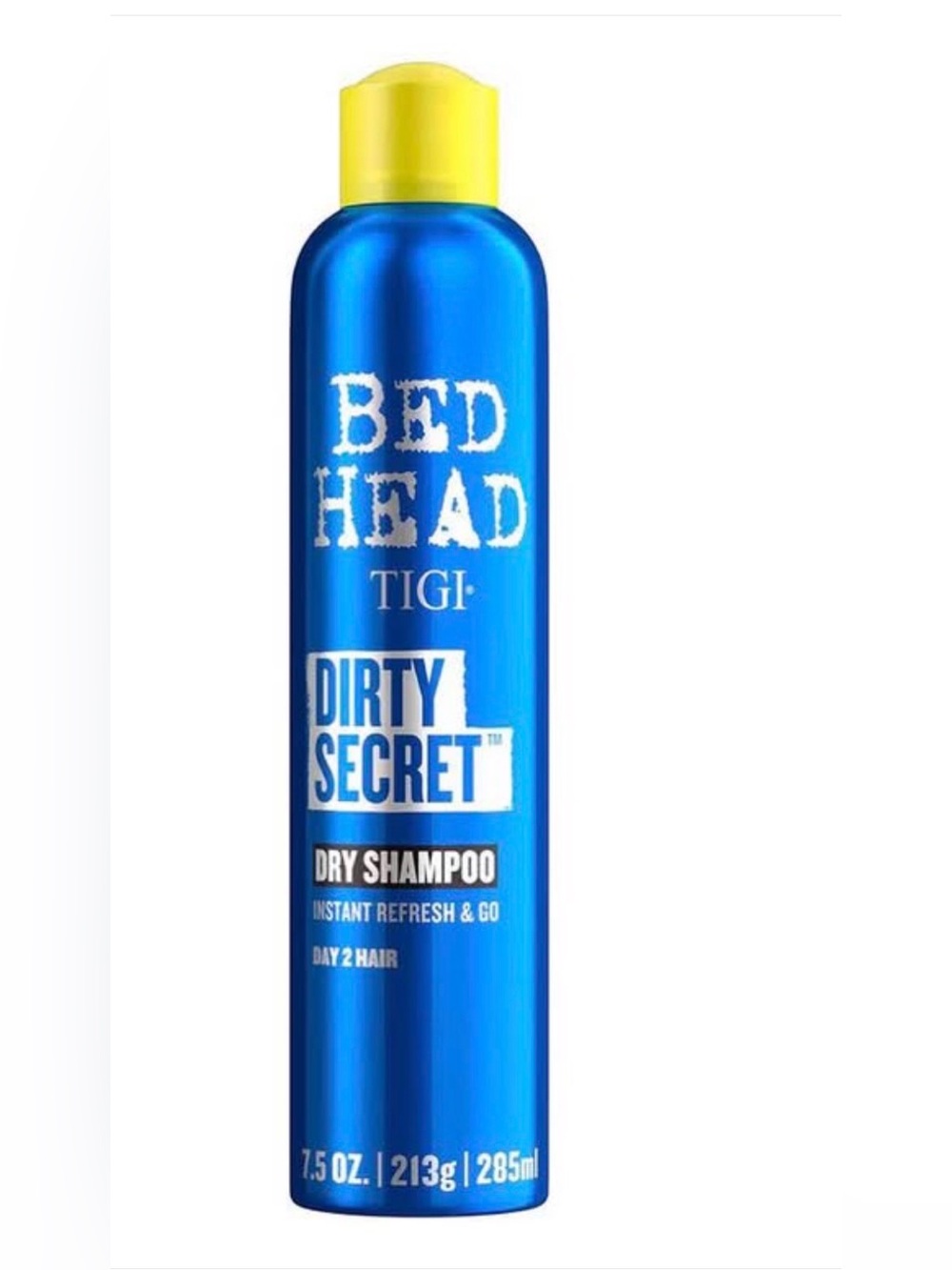 BedHead Dirty Secret Dry Shampoo - Blue Bottle with Yellow Cap